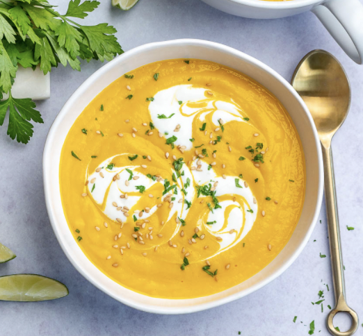 Roasted Carrot Ginger Soup